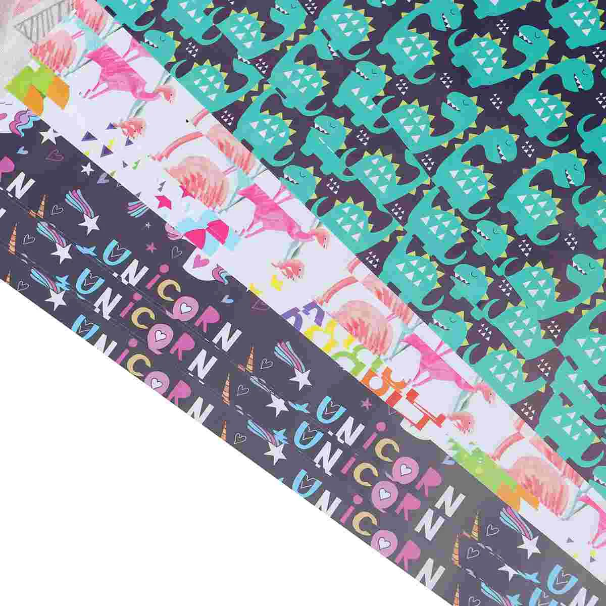 20 Pcs Anniversary Gift Wrapping Paper Wrapper for Gifts Cartoon Dinosaur Pattern Gilt Packaging Stripe Craft
20 Pcs Anniversary Gift Wrapping Paper Wrapper for Gifts Cartoon Dinosaur Pattern Gilt Packaging Stripe Craft