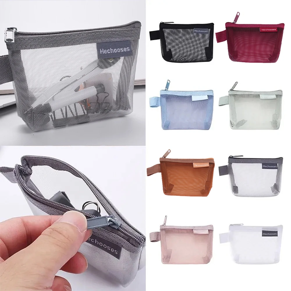 Coin Organizer Bag Mesh Cute Purse Key Lipstick Nylon Cards Pouch Coin Bag Small Item Storage Mini Cosmetic Bag Office Case
Coin Organizer Bag Mesh Cute Purse Key Lipstick Nylon Cards Pouch Coin Bag Small Item Storage Mini Cosmetic Bag Office Case