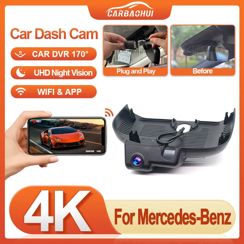 Plug and Play Car DVR Dash Cam Video Recorder for Mercedes Benz GLA H247 GLA180 GLA200 GLA220 GLA250 2024 Night Vision DashCam
Plug and Play Car DVR Dash Cam Video Recorder for Mercedes Benz GLA H247 GLA180 GLA200 GLA220 GLA250 2024 Night Vision DashCam