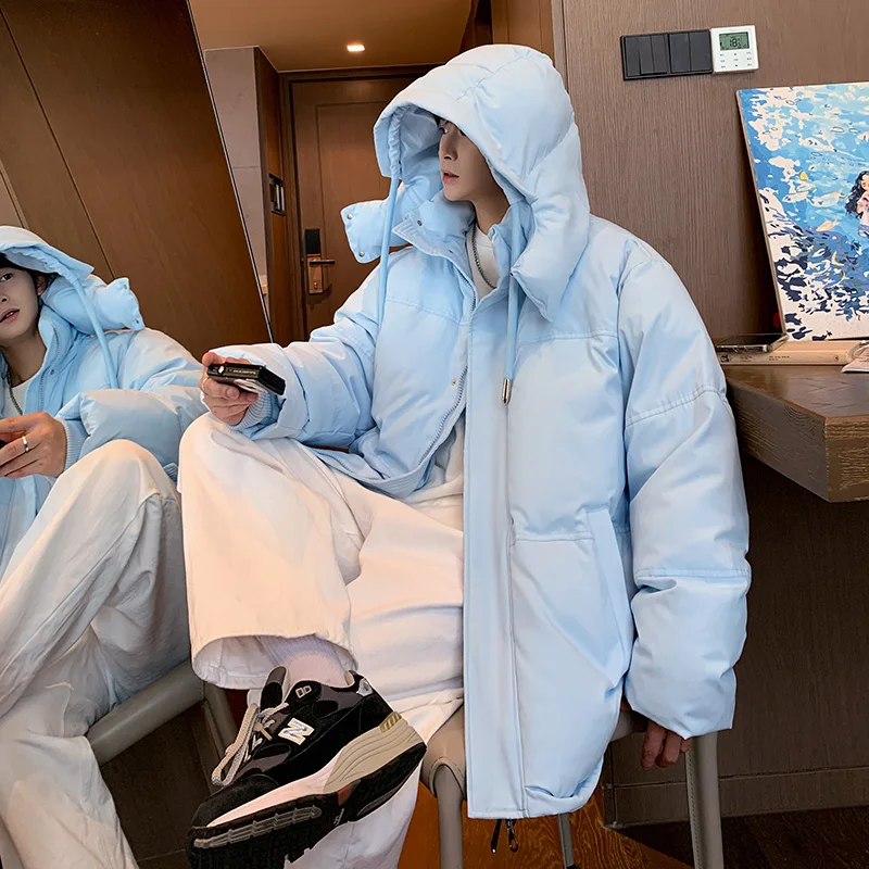 Новая мужская утепленная зимняя куртка с капюшоном в корейском стиле, рабочая одежда, верхняя одежда для пар, для активного отдыха, повседневная, для катания на лыжах
Новая мужская утепленная зимняя куртка с капюшоном в корейском стиле, рабочая одежда, верхняя одежда для пар, для активного отдыха, повседневная, для катания на лыжах