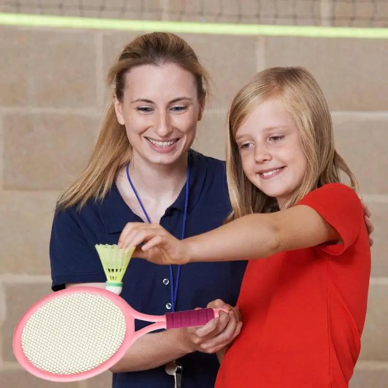 Kids Toy Badminton Non Slip Badminton Racquet For Kids Anti-slip Handle With Shuttlecock And Tennis Ball Double People Sports To
Kids Toy Badminton Non Slip Badminton Racquet For Kids Anti-slip Handle With Shuttlecock And Tennis Ball Double People Sports To