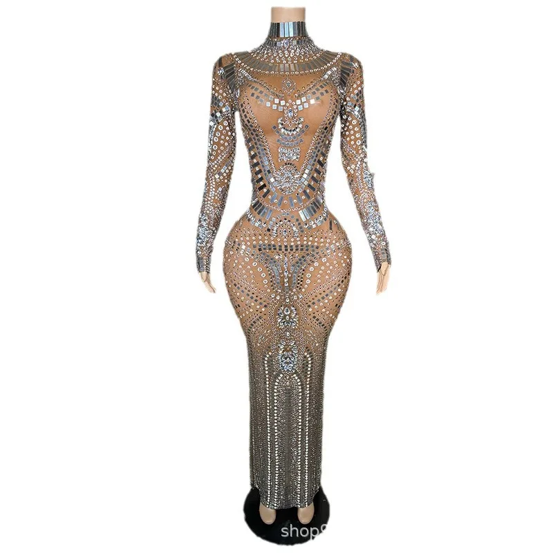 2025 Luxury Temperament Glossy Waist Hip Skirt Birthday Party Music Festival Singing Clothes Model Catwalk Performance Clothes
2025 Luxury Temperament Glossy Waist Hip Skirt Birthday Party Music Festival Singing Clothes Model Catwalk Performance Clothes