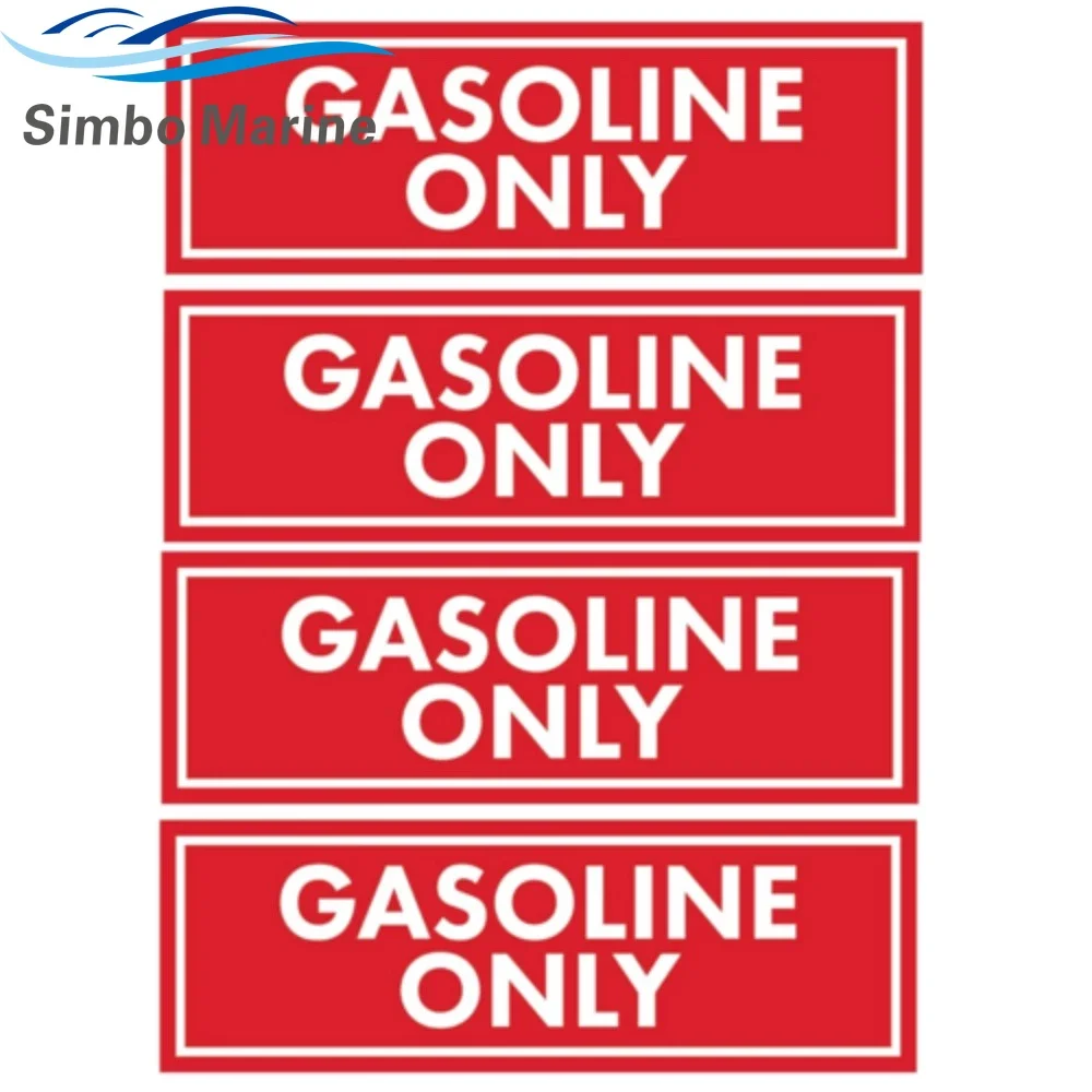 4PCS 2'' X 6" Gasoline ONLY Vinyl Stickers Weatherproof Decals Adhesive Decals for Trucks Tractors Fuel Cans Gas Caps
4PCS 2'' X 6" Gasoline ONLY Vinyl Stickers Weatherproof Decals Adhesive Decals for Trucks Tractors Fuel Cans Gas Caps