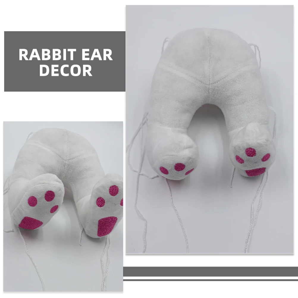 Bunny Ears Set Rabbit Butt Decor White Festive Easter Door Hanging Wreath Kit Polyester Cute Home Ornament Lightweight
Bunny Ears Set Rabbit Butt Decor White Festive Easter Door Hanging Wreath Kit Polyester Cute Home Ornament Lightweight