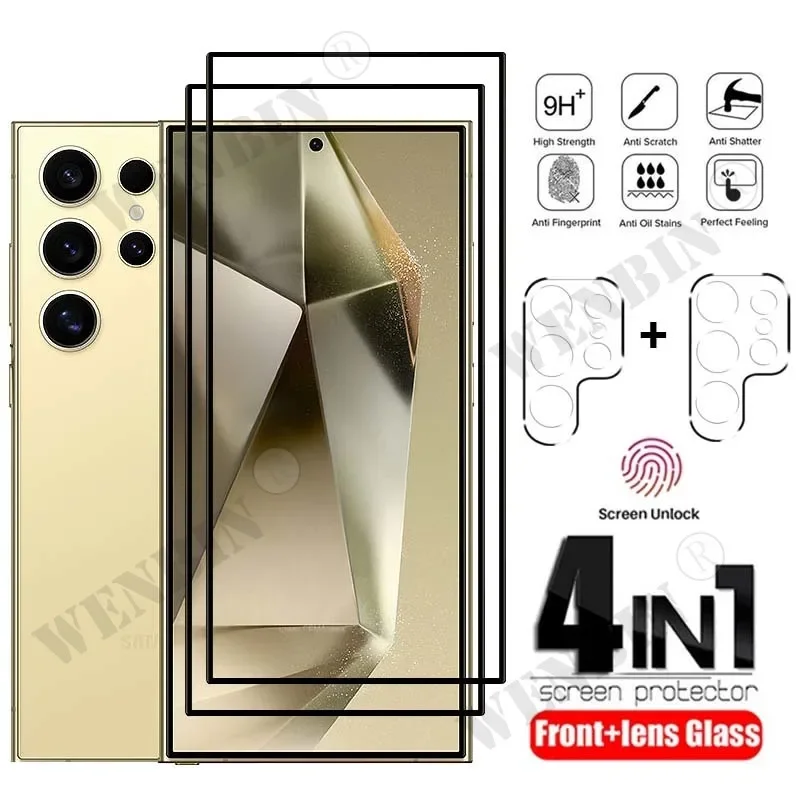 4 в 1 для Samsung S24 Ultra Plus S23 S22 S21 Ultra A16 A15 A25 A34 9HD защита для экрана полное защитное стекло + защита для объектива
4 в 1 для Samsung S24 Ultra Plus S23 S22 S21 Ultra A16 A15 A25 A34 9HD защита для экрана полное защитное стекло + защита для объектива