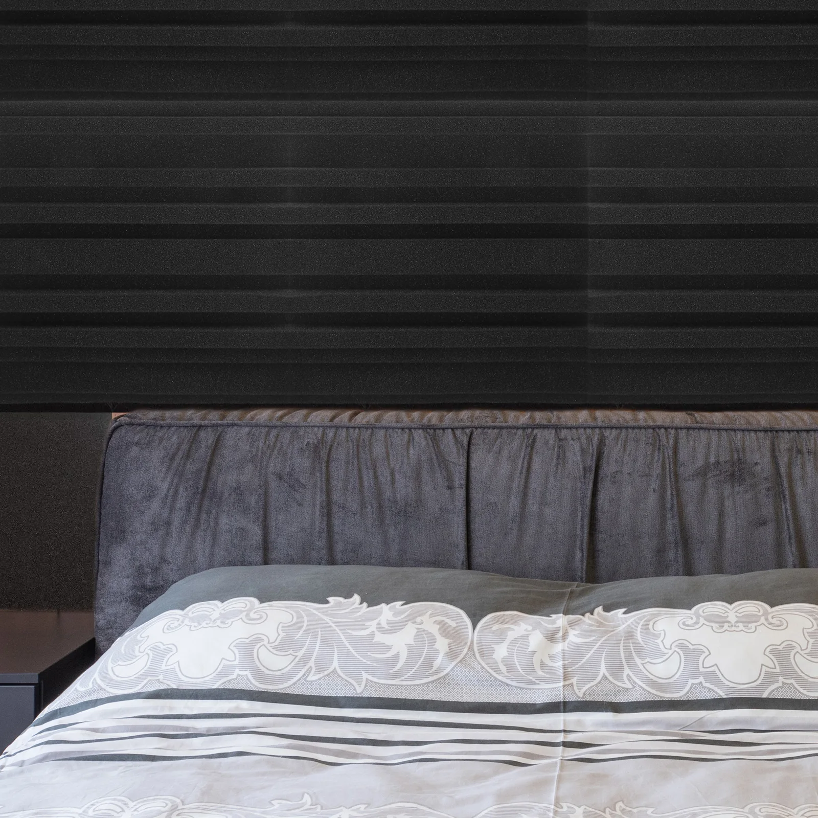 6Pcs Wall Sound Absorbing Panels Self-Adhesive Acoustic Panels for Home Studio Ktv Drum Room Sound Insulation Acoustic Treatment
6Pcs Wall Sound Absorbing Panels Self-Adhesive Acoustic Panels for Home Studio Ktv Drum Room Sound Insulation Acoustic Treatment