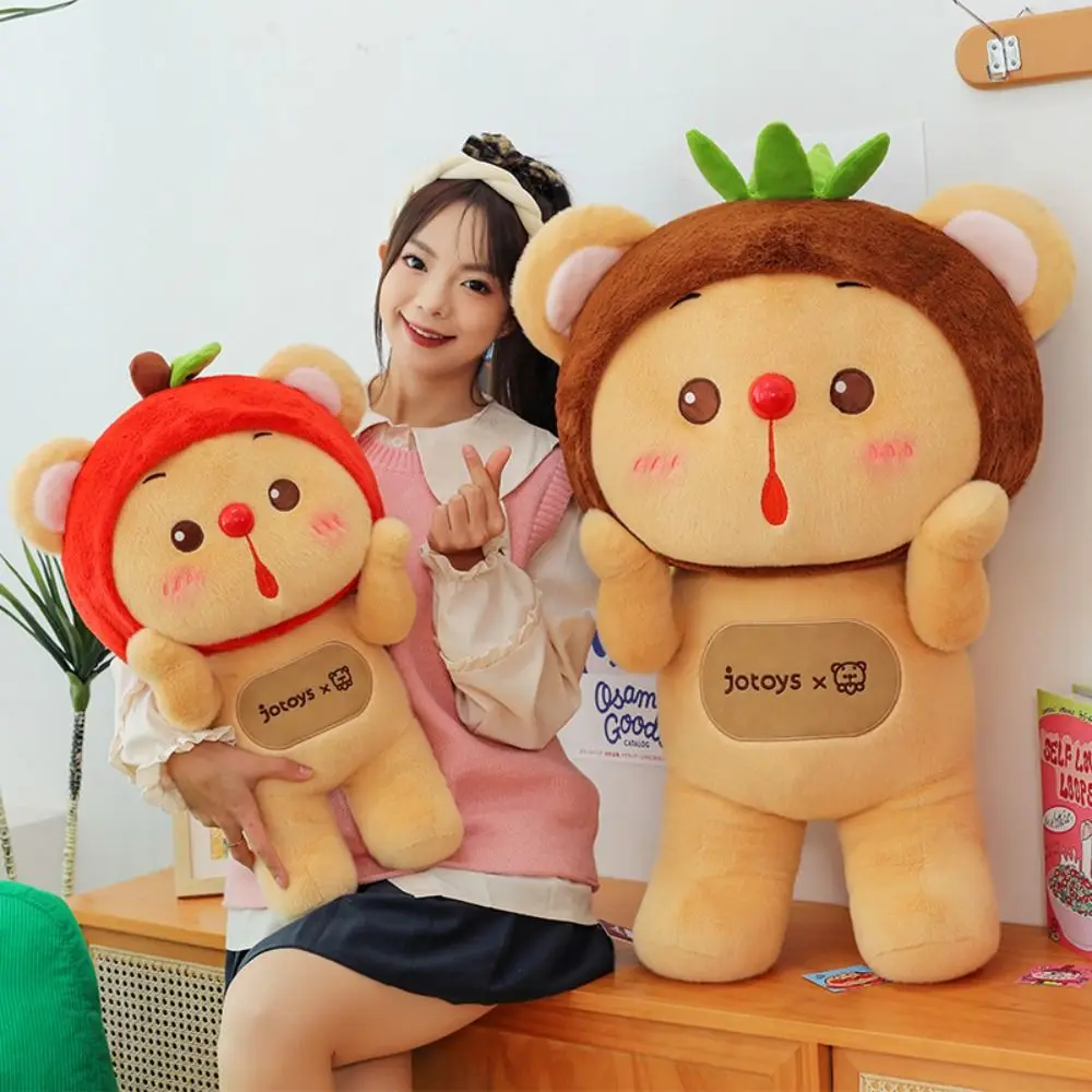 Simulation OYO Bear Cub Fruit Plush Toy Lifelike Soft Bear Plush Throw Pillow Fashion 35cm Bear Cub Fruit Plush Doll
Simulation OYO Bear Cub Fruit Plush Toy Lifelike Soft Bear Plush Throw Pillow Fashion 35cm Bear Cub Fruit Plush Doll