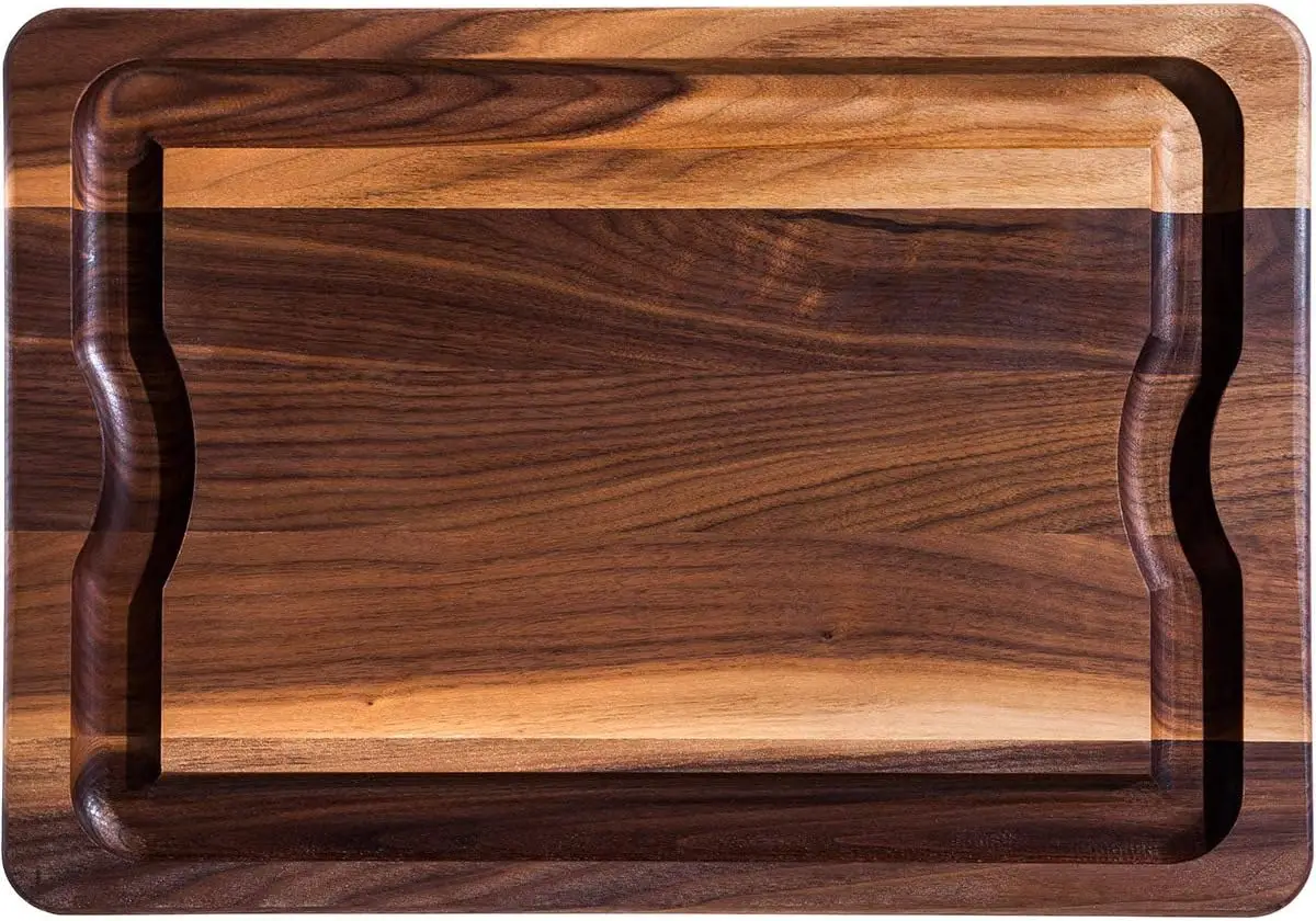Walnut BBQ Cutting Board, Brown (BBQ-2014-WAL)
Walnut BBQ Cutting Board, Brown (BBQ-2014-WAL)
