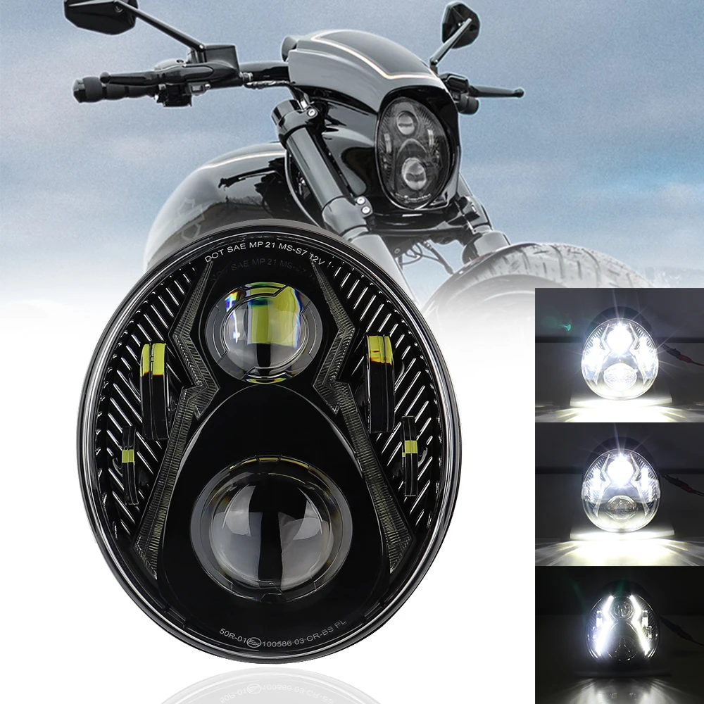 Motorcycle LED Headlight Hi Low Beam Led Headlamp for Softail Breakout 114 FXBR FXBRS 2018-2020
Motorcycle LED Headlight Hi Low Beam Led Headlamp for Softail Breakout 114 FXBR FXBRS 2018-2020