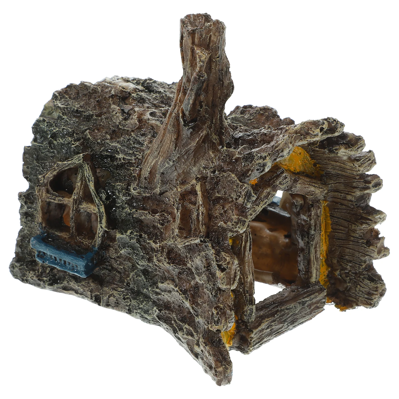Aquarium Simulated Tree Root Wooden House Decoration Fish Tank Caves Hiding Place for Small Fish Shrimp Resin Safe Freshwater 
Aquarium Simulated Tree Root Wooden House Decoration Fish Tank Caves Hiding Place for Small Fish Shrimp Resin Safe Freshwater