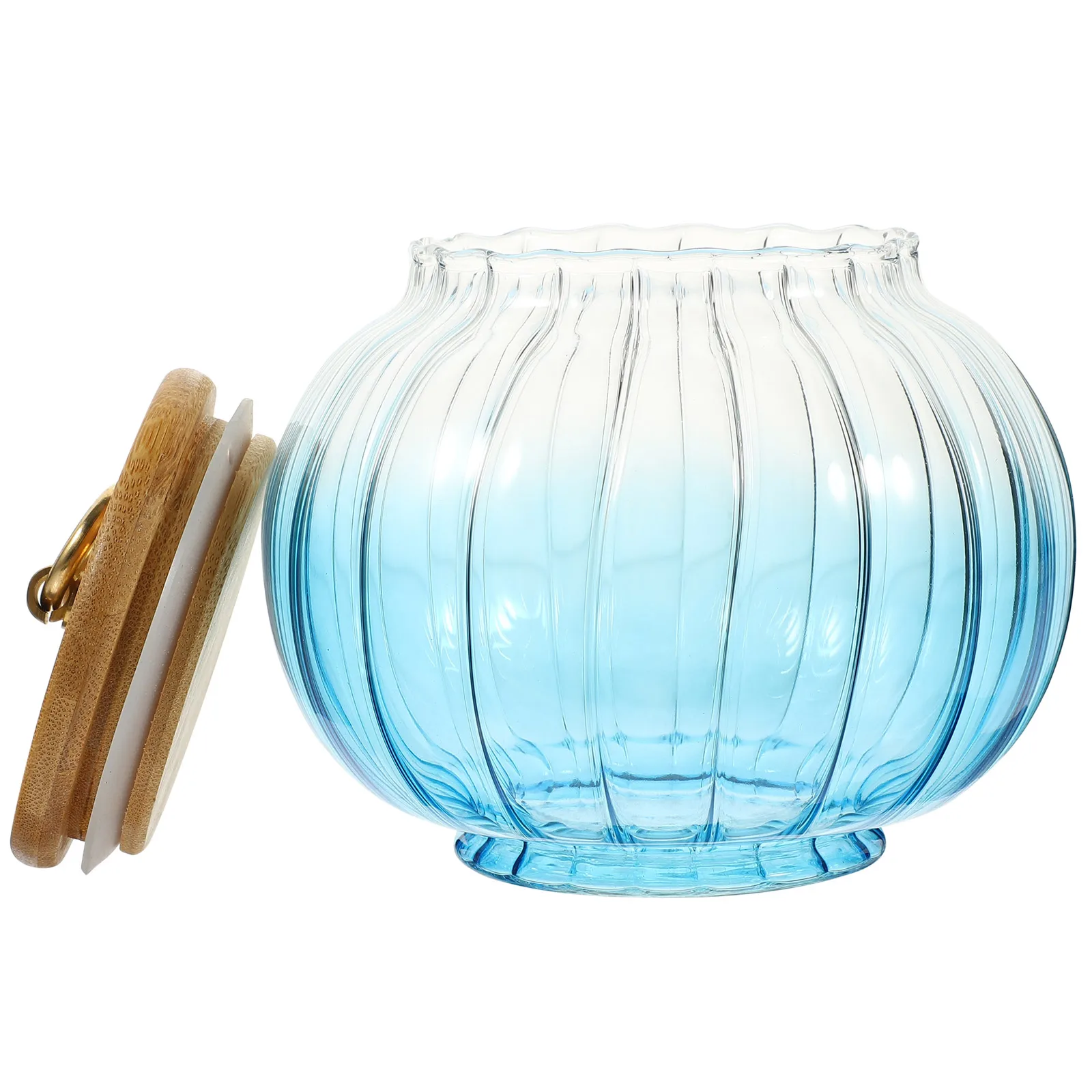 600ml Glass Tea Bamboo Lid Airtight Jars Sky Blue Sealed Container Food Grade Small Canister Decorative Candy Storage Box
600ml Glass Tea Bamboo Lid Airtight Jars Sky Blue Sealed Container Food Grade Small Canister Decorative Candy Storage Box
