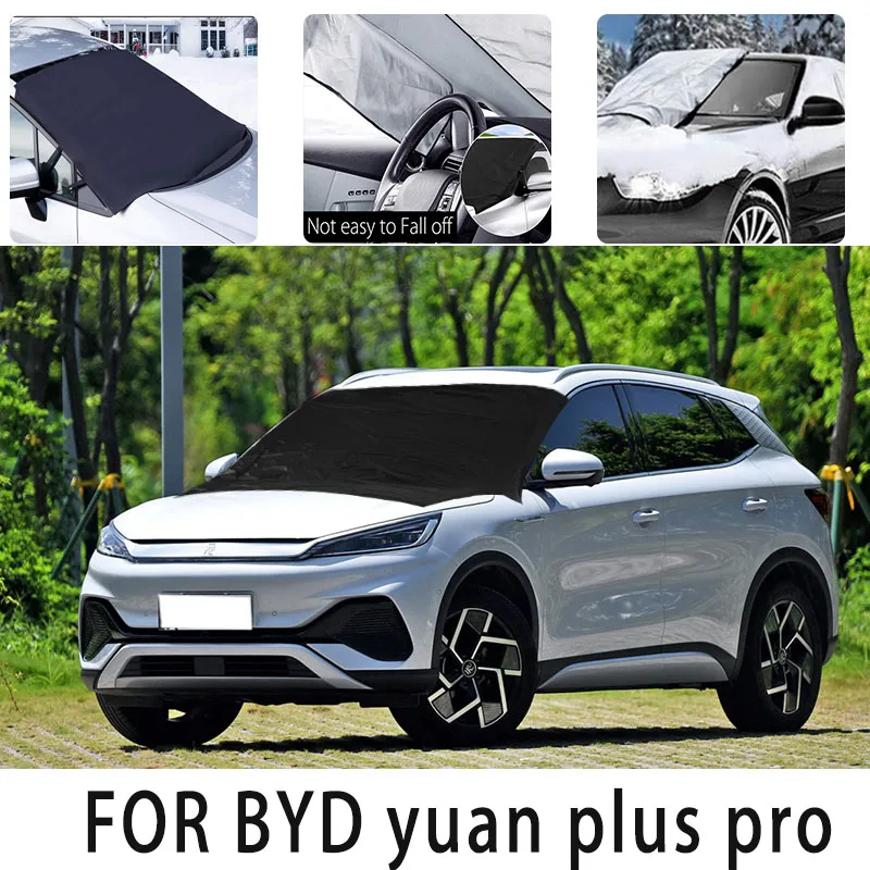 Carsnow cover front cover for yuan pluspro snowprotection heat insulation shade Sunscreen wind Frost prevention car accessories
Carsnow cover front cover for yuan pluspro snowprotection heat insulation shade Sunscreen wind Frost prevention car accessories