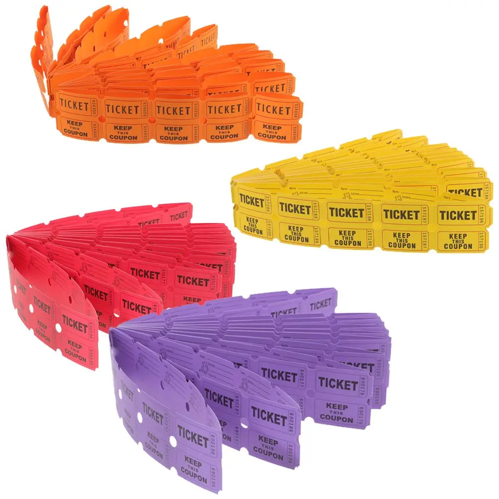 400 Pcs Raffle Tickets Bulk for Classroom Lottery Party Supply Paper Event Labels Events
400 Pcs Raffle Tickets Bulk for Classroom Lottery Party Supply Paper Event Labels Events