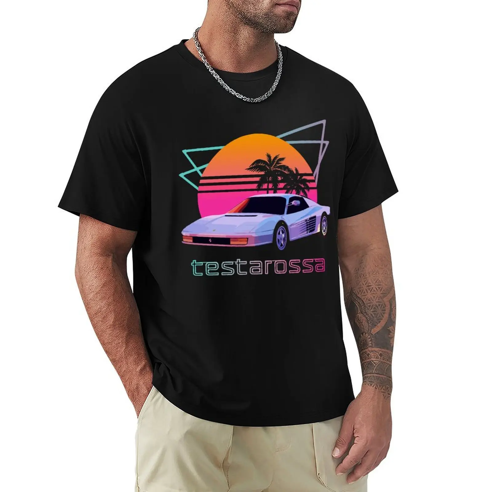 80s Retrowave Testarossa T-Shirt Aesthetic clothing designer shirts cute tops vintage t shirt men
80s Retrowave Testarossa T-Shirt Aesthetic clothing designer shirts cute tops vintage t shirt men