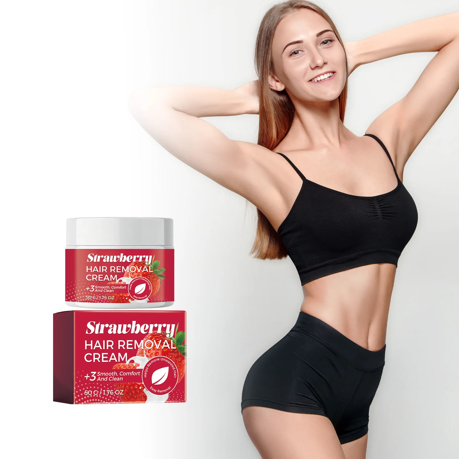 Flavor Hair Removal Cream Friendly Body Hair Remover Easy Clean Fast Depilatory Cream For Armpit Leg Arm Daily Beauty Care 50g
Flavor Hair Removal Cream Friendly Body Hair Remover Easy Clean Fast Depilatory Cream For Armpit Leg Arm Daily Beauty Care 50g