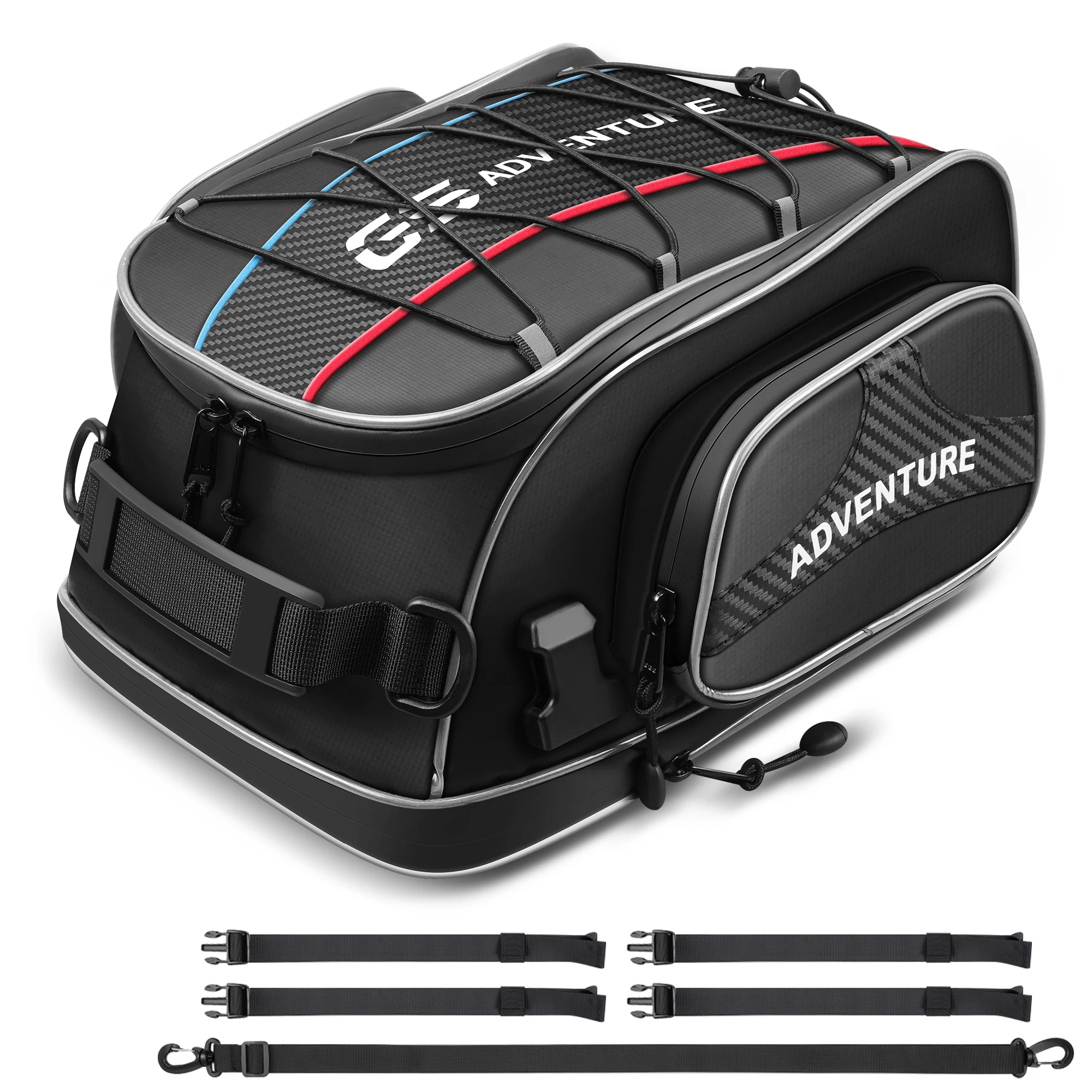 Motorcycle Rear Seat Tail Bag PVC Waterproof Large Capacity Wearable Moto Back Seat Top Case for BMW R1200GS R1250GS F900XR 2022
Motorcycle Rear Seat Tail Bag PVC Waterproof Large Capacity Wearable Moto Back Seat Top Case for BMW R1200GS R1250GS F900XR 2022