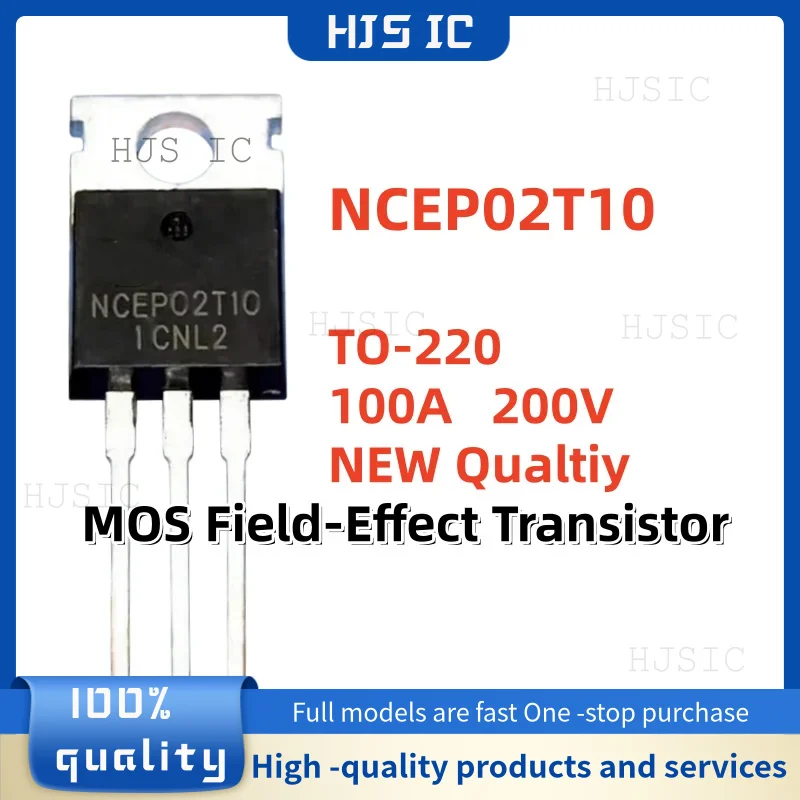 Отличное качество, 10-20-30 шт., 100% новый NCEP02T10 NCE 02T10 NCE P02T10 TO-220 100A 200V MOS полевой транзистор
Отличное качество, 10-20-30 шт., 100% новый NCEP02T10 NCE 02T10 NCE P02T10 TO-220 100A 200V MOS полевой транзистор