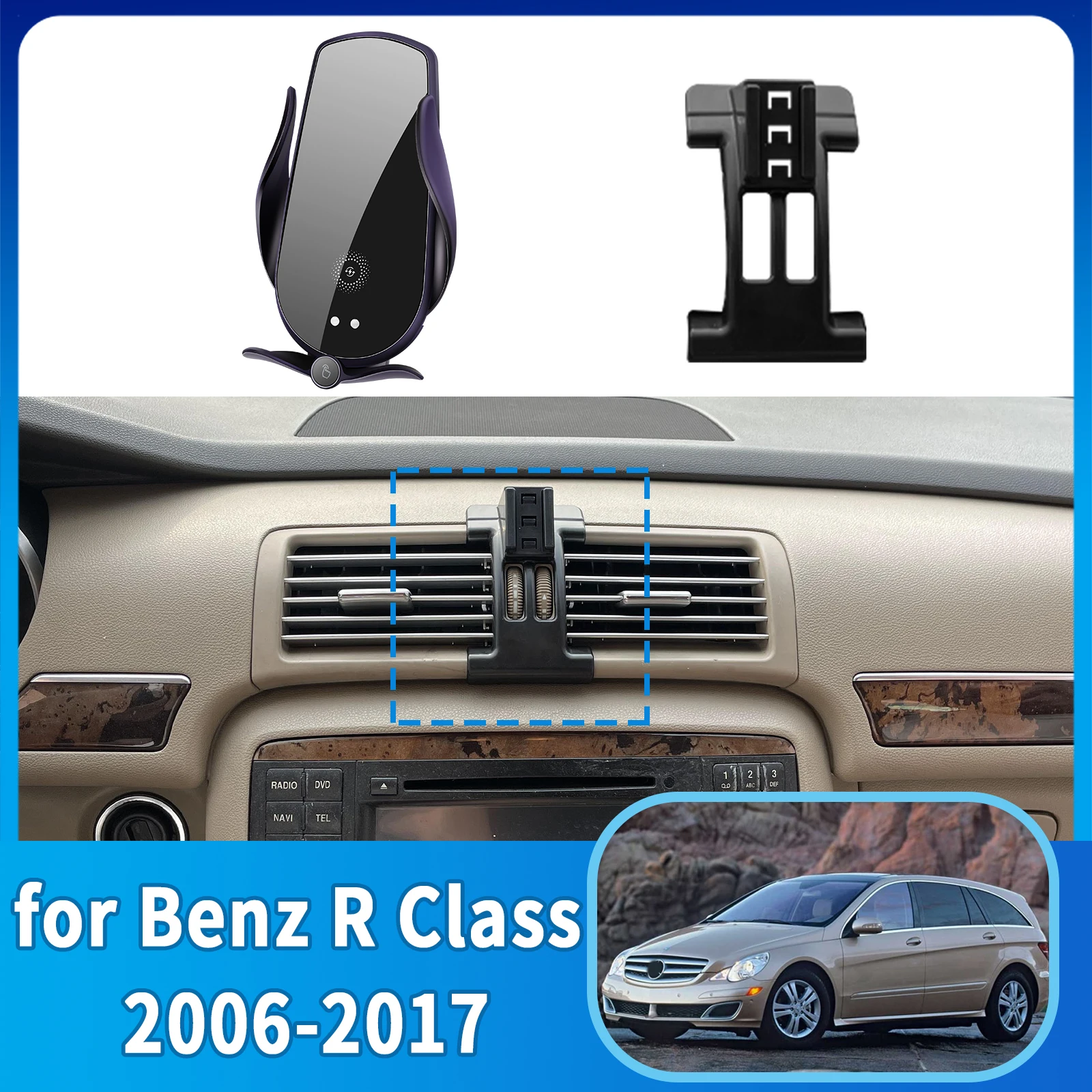 Car Mobile Phone Holder for Mercedes Benz R Class R320 R500 W251 2006~2016 Accessories GPS Bracket Navigation Stand Auto
Car Mobile Phone Holder for Mercedes Benz R Class R320 R500 W251 2006~2016 Accessories GPS Bracket Navigation Stand Auto