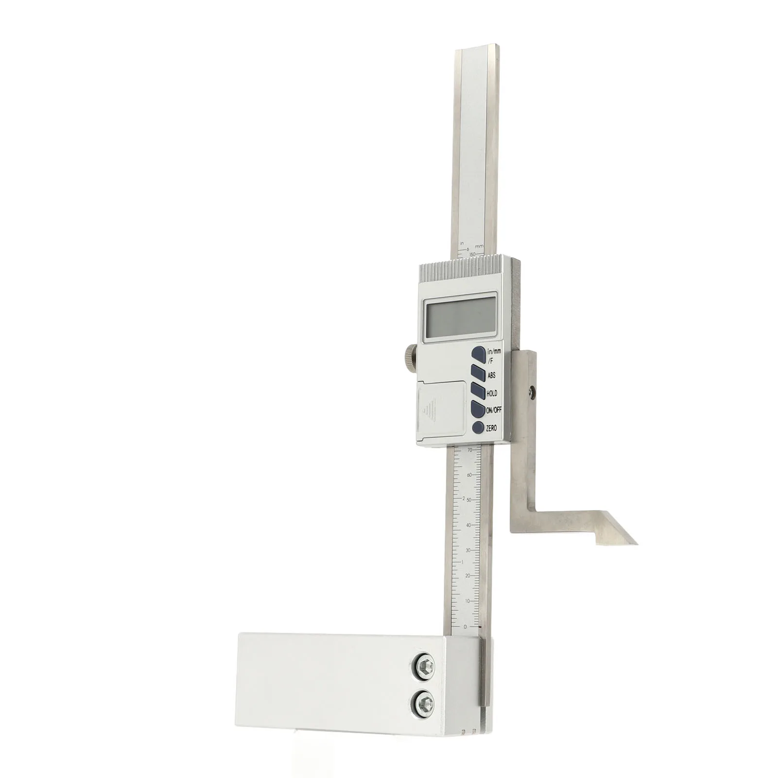 Height Measuring Tool 5min Auto Shutdown Electronic Height Gauge IP54 Waterproof 0-150mm 0-6in for Diameter Depth Measuring
Height Measuring Tool 5min Auto Shutdown Electronic Height Gauge IP54 Waterproof 0-150mm 0-6in for Diameter Depth Measuring
