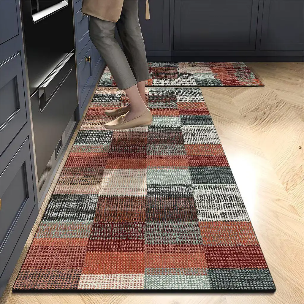 Retro American Luxury Kitchen Long Strip Linen Diatom Mud Mat Waterproof Non-Slip Easy to Maintain Bathroom Carpet
Retro American Luxury Kitchen Long Strip Linen Diatom Mud Mat Waterproof Non-Slip Easy to Maintain Bathroom Carpet