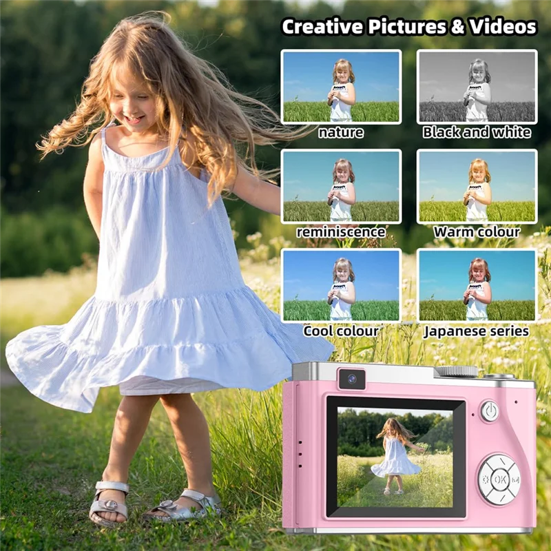 ELECT-Compact Small HD Video For Kids Digital Camera With 32GB Card For Kids Teens Boys Girls Children Gifts
ELECT-Compact Small HD Video For Kids Digital Camera With 32GB Card For Kids Teens Boys Girls Children Gifts