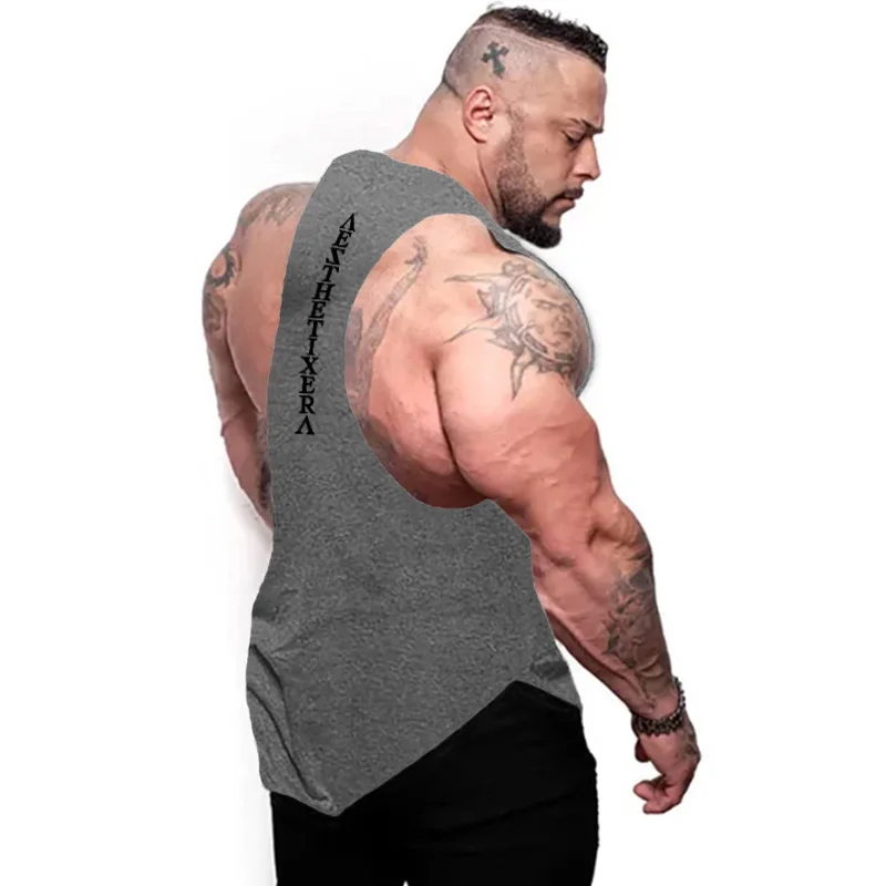 Mens Brand Sporting Tank Top Musculation Fashion Fitness Breathable Singlets Gym Clothing Bodybuilding Workout Sleeveless Vest
Mens Brand Sporting Tank Top Musculation Fashion Fitness Breathable Singlets Gym Clothing Bodybuilding Workout Sleeveless Vest