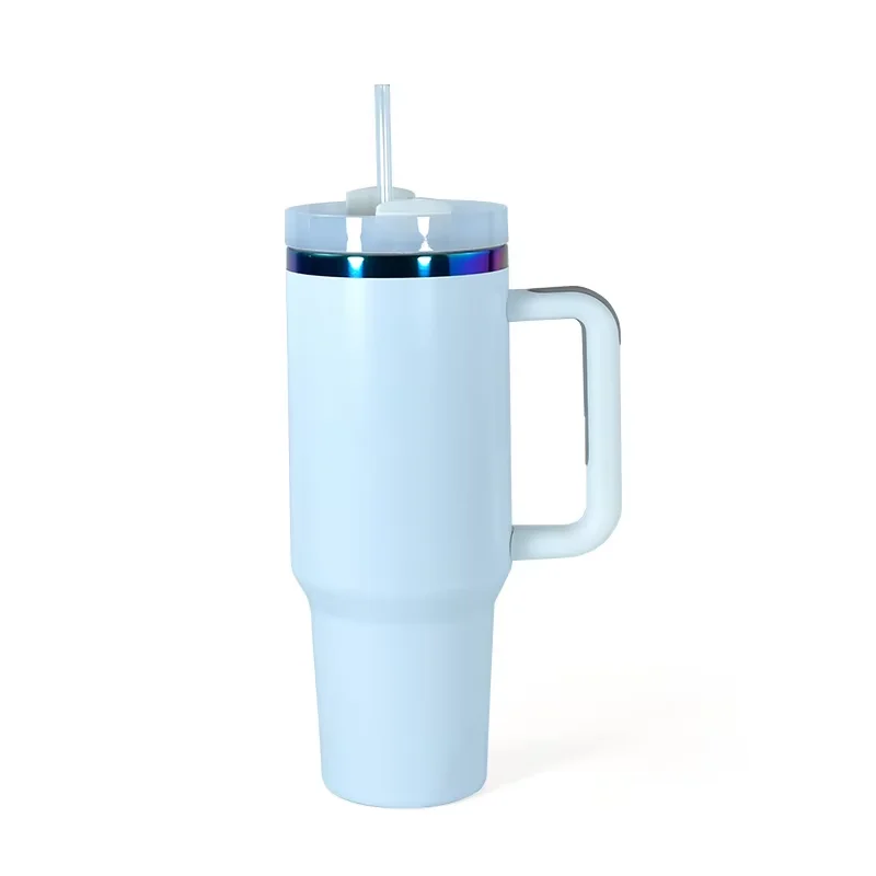 6pcs Pack 40oz Powder Coated Double Wall Insulated Rainbow Plated White Color Stainless Steel Tumbler Hu
6pcs Pack 40oz Powder Coated Double Wall Insulated Rainbow Plated White Color Stainless Steel Tumbler Hu