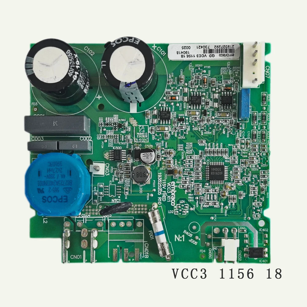 VCC3 1156 18, оригинальная материнская плата, плата драйвера компрессора для холодильника
VCC3 1156 18, оригинальная материнская плата, плата драйвера компрессора для холодильника