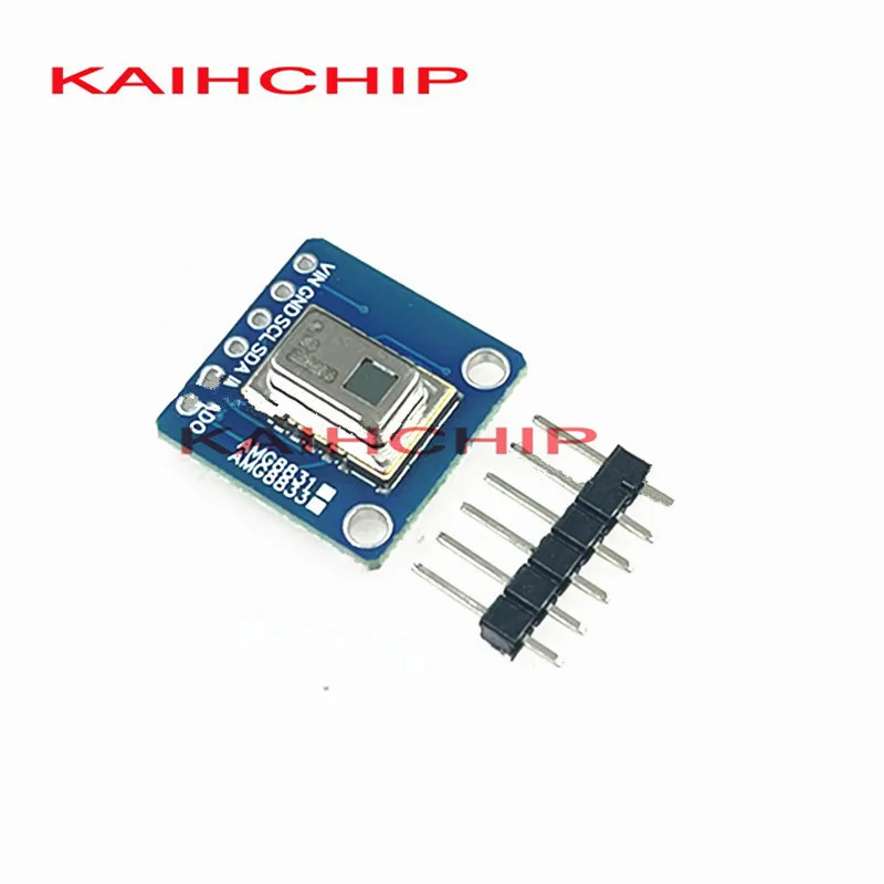 1 шт. AMG8833 IR 8x8 модуль датчика температуры тепловизора для Raspberry Pi
1 шт. AMG8833 IR 8x8 модуль датчика температуры тепловизора для Raspberry Pi