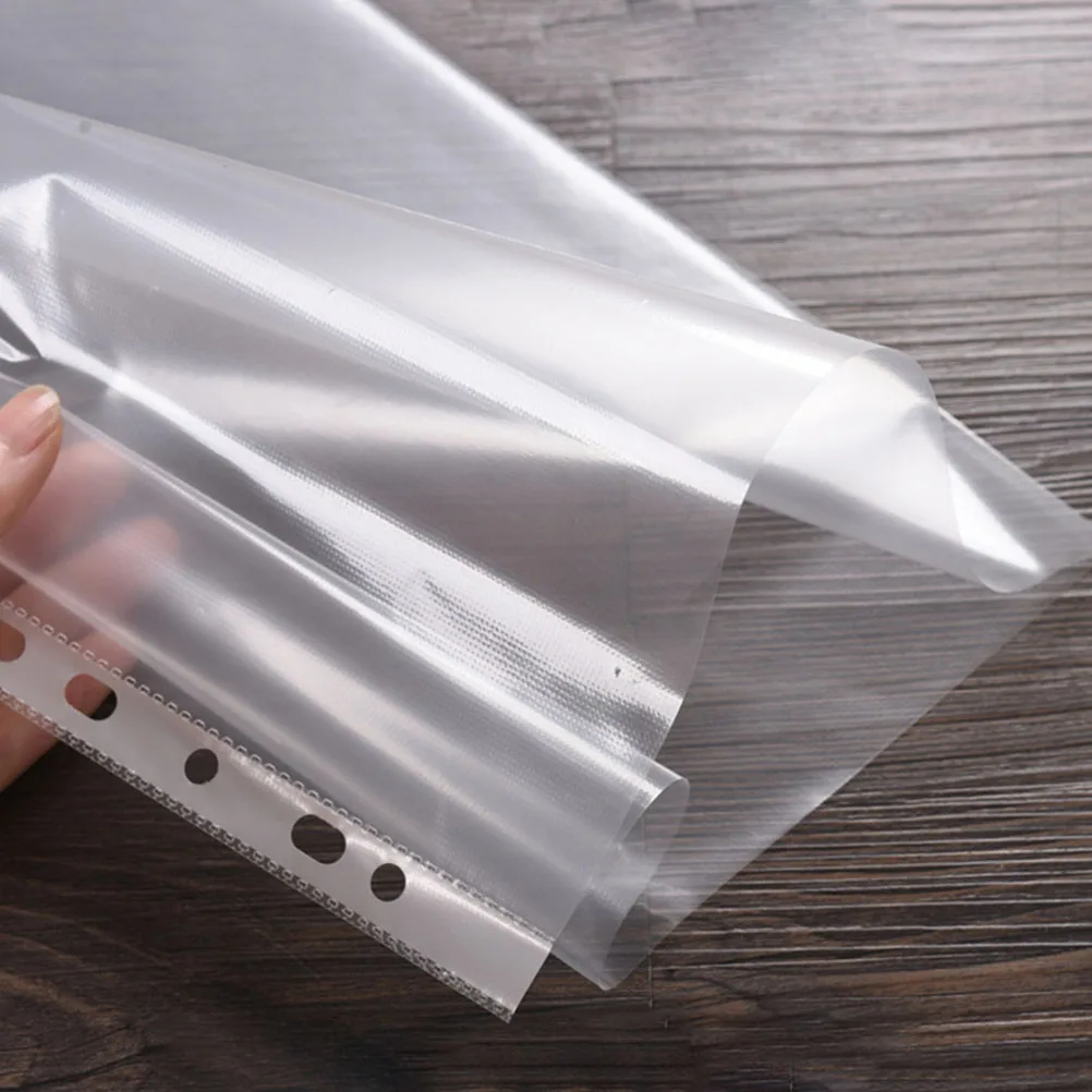 100 Pcs File Bags A4 Size Clear Transparent Document Storage Sleeves Waterproof Office Supplies Loose LeafFolders
100 Pcs File Bags A4 Size Clear Transparent Document Storage Sleeves Waterproof Office Supplies Loose LeafFolders