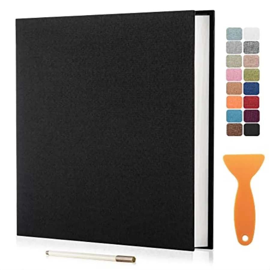 Large Photo Album Self Adhesive Scrapbook Album for 4×6 5×7 8×10 Pictures DIY Magnetic Linen Cover Album 40 Pages for Family We
Large Photo Album Self Adhesive Scrapbook Album for 4×6 5×7 8×10 Pictures DIY Magnetic Linen Cover Album 40 Pages for Family We