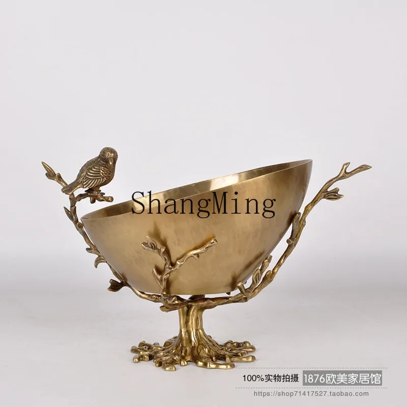 CL Handmade Brass High-end Fruit Plate Luxurious Large Fruit Plate Coffee Table Desktop Decoration Ornament
CL Handmade Brass High-end Fruit Plate Luxurious Large Fruit Plate Coffee Table Desktop Decoration Ornament