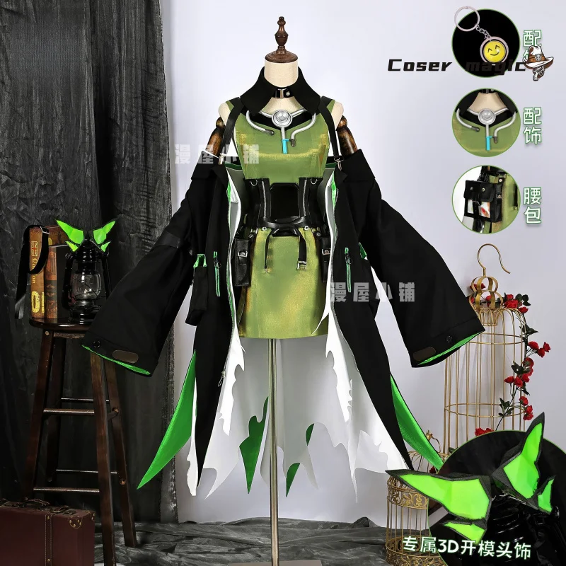 Arknights M3 Mon3tr Kal'tsit Cosplay Costume tAMa-10 Uniform Halloween Carnival Party Christmas Play Role Clothes Clothing
Arknights M3 Mon3tr Kal'tsit Cosplay Costume tAMa-10 Uniform Halloween Carnival Party Christmas Play Role Clothes Clothing