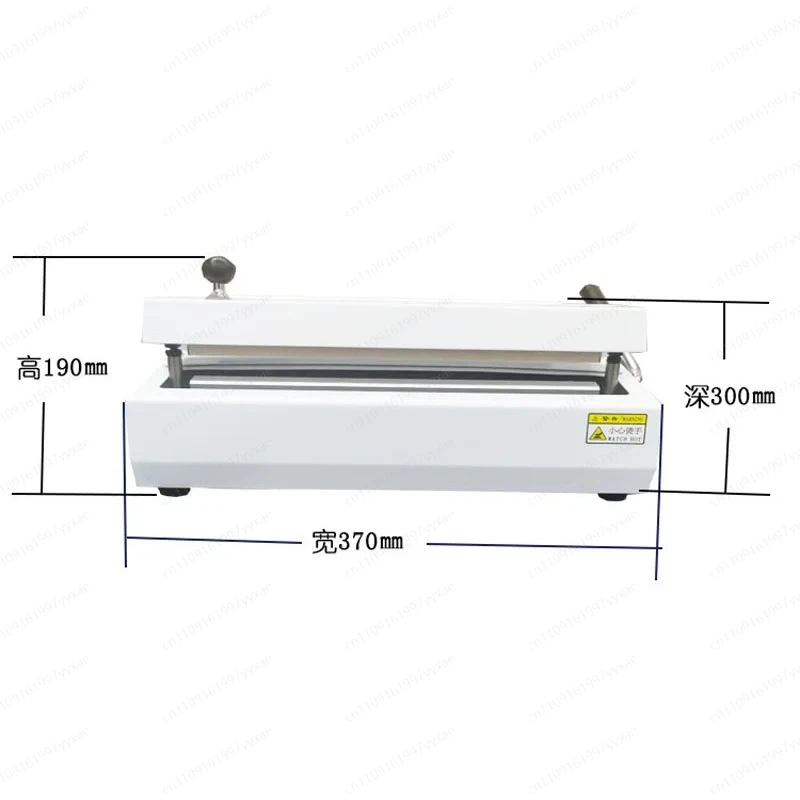 Dental sterilization bag sealing machine, 300mm sealing width, 400W 220V
Dental sterilization bag sealing machine, 300mm sealing width, 400W 220V