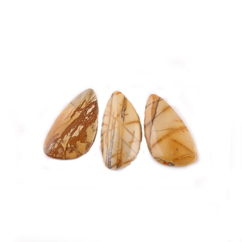B&F 3PCS Cabochon Natural Multi-Color Picasso Jasper Stone—Loose Gemstone for Jewelry Making customized—20x12x2mm 3.8g
B&F 3PCS Cabochon Natural Multi-Color Picasso Jasper Stone—Loose Gemstone for Jewelry Making customized—20x12x2mm 3.8g