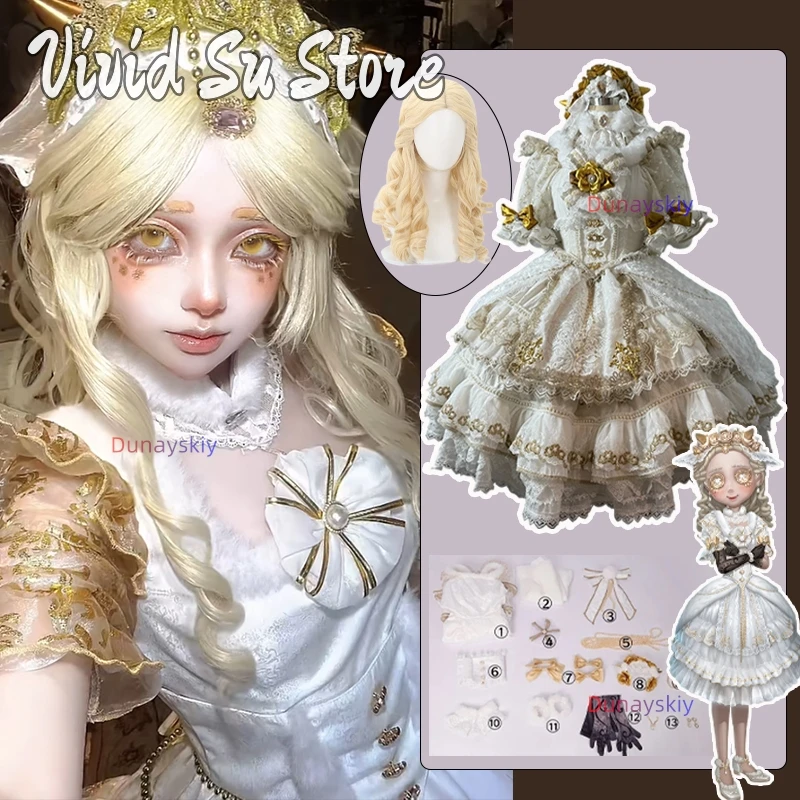 Костюм для косплея Game Identity V для маленьких девочек, костюмы с памятью для девочек, великолепное платье Лолиты, реквизит, аксессуар, женские платья принцессы
Костюм для косплея Game Identity V для маленьких девочек, костюмы с памятью для девочек, великолепное платье Лолиты, реквизит, аксессуар, женские платья принцессы