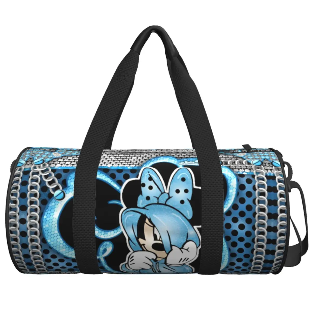 Mickey Mouse Travel Bag 3D Animal Printed Casual Sports Bags Large Retro Gym Bag Male Female Pattern Portable Fitness Bag
Mickey Mouse Travel Bag 3D Animal Printed Casual Sports Bags Large Retro Gym Bag Male Female Pattern Portable Fitness Bag