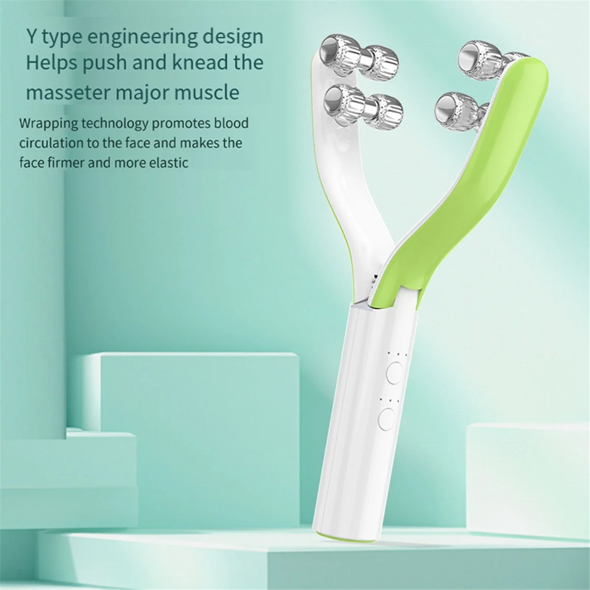 EMS Microcurrent Roller Face-Slimming Artifact V-Face Beauty Facial Massager for Firming and Lifting the Face,B HOT
EMS Microcurrent Roller Face-Slimming Artifact V-Face Beauty Facial Massager for Firming and Lifting the Face,B HOT