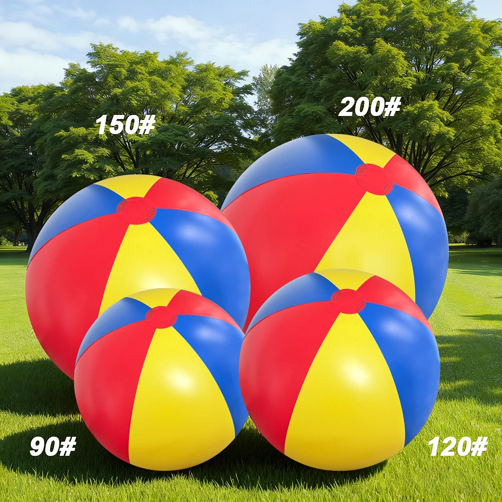 1 pc multi size inflatable soccer creative beach ball, suitable as a prop for beach, beach, grass party games
1 pc multi size inflatable soccer creative beach ball, suitable as a prop for beach, beach, grass party games