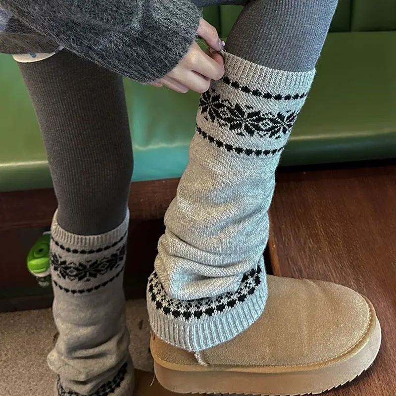 Winter Wool Leg Warmers Women Warm Knitted Foot Cover Knee SockLeg Warmers Autumn Sock
Winter Wool Leg Warmers Women Warm Knitted Foot Cover Knee SockLeg Warmers Autumn Sock