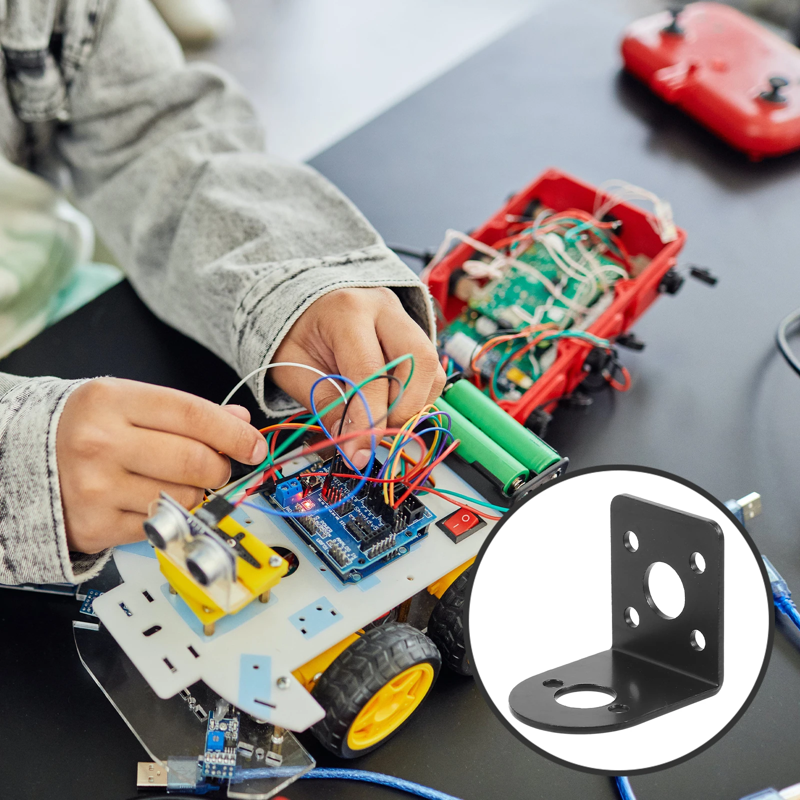 2pcs Gear Mounting L-Shaped Metal Bracket Base Durable Mounting Holder For Dc Gear Automation Equipment Motor Fixed Rack Sturdy
2pcs Gear Mounting L-Shaped Metal Bracket Base Durable Mounting Holder For Dc Gear Automation Equipment Motor Fixed Rack Sturdy