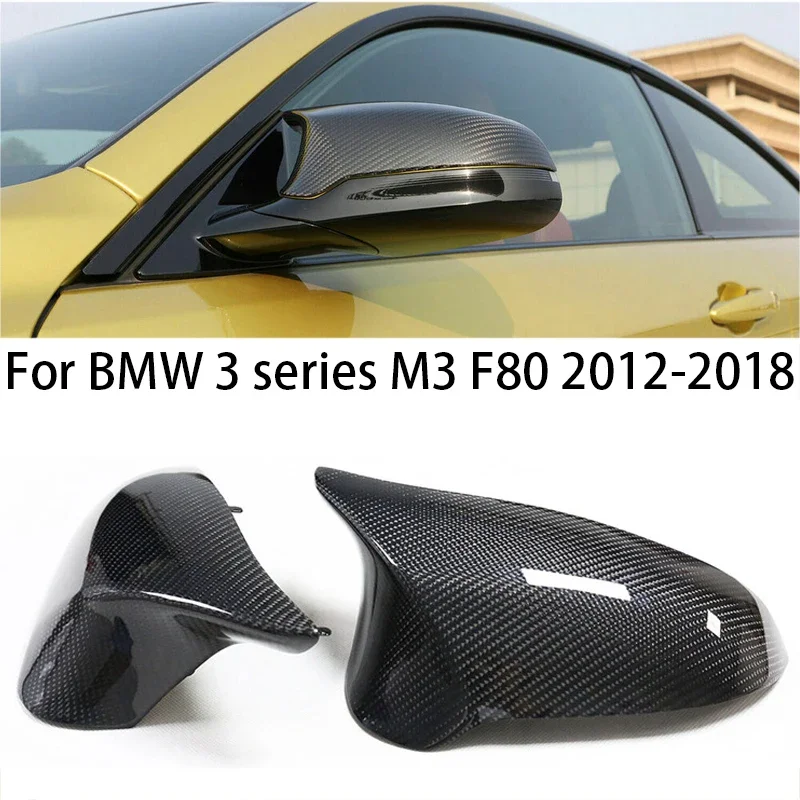 For BMW 3 series M3 F80 2012 2013 2014 2015 2016 2017 2018 Carbon Fiber Car Exterior Rearview Side Mirror Cover Caps accessories
For BMW 3 series M3 F80 2012 2013 2014 2015 2016 2017 2018 Carbon Fiber Car Exterior Rearview Side Mirror Cover Caps accessories