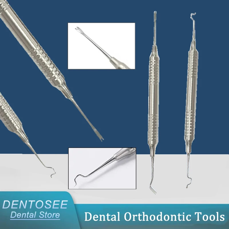 Orthodontic Twirl-on Module Ligature Tie Placer & Pusher, Stainless Steel Dentistry Instruments Dentist Supplies
Orthodontic Twirl-on Module Ligature Tie Placer & Pusher, Stainless Steel Dentistry Instruments Dentist Supplies