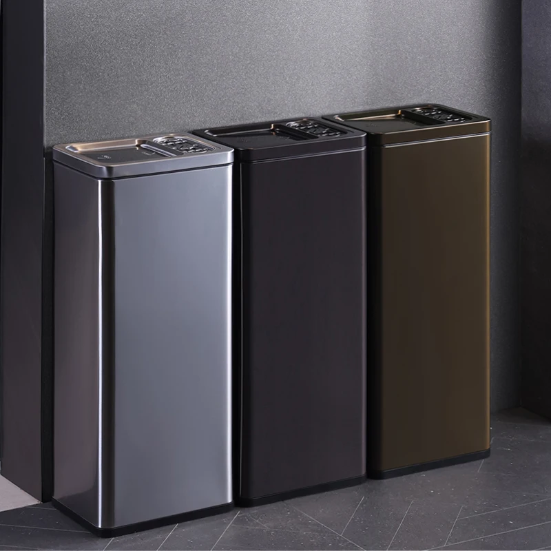 Stainless steel smoke extinguishing trash can, hotel lobby corridor elevator entrance, vertical large-capacity
Stainless steel smoke extinguishing trash can, hotel lobby corridor elevator entrance, vertical large-capacity