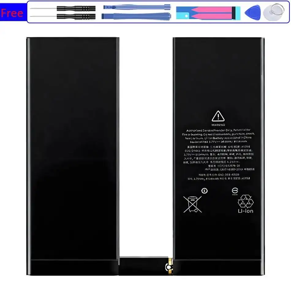Battery PAD1 For Apple Ipad 1 2 3 4 5 6 10 Air 4TH 5TH 11 Inch 12.9 6TH 7TH A1577 A1584 A1652 Pro Mini 2020
Battery PAD1 For Apple Ipad 1 2 3 4 5 6 10 Air 4TH 5TH 11 Inch 12.9 6TH 7TH A1577 A1584 A1652 Pro Mini 2020