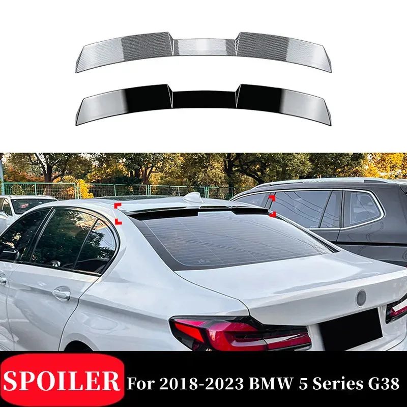 For 2018-2023 BMW 5 Series G38 540i 530i 520i Car Rear Window Roof Spoiler Wings Bodykit Carbon BlackTuning Accessories
For 2018-2023 BMW 5 Series G38 540i 530i 520i Car Rear Window Roof Spoiler Wings Bodykit Carbon BlackTuning Accessories