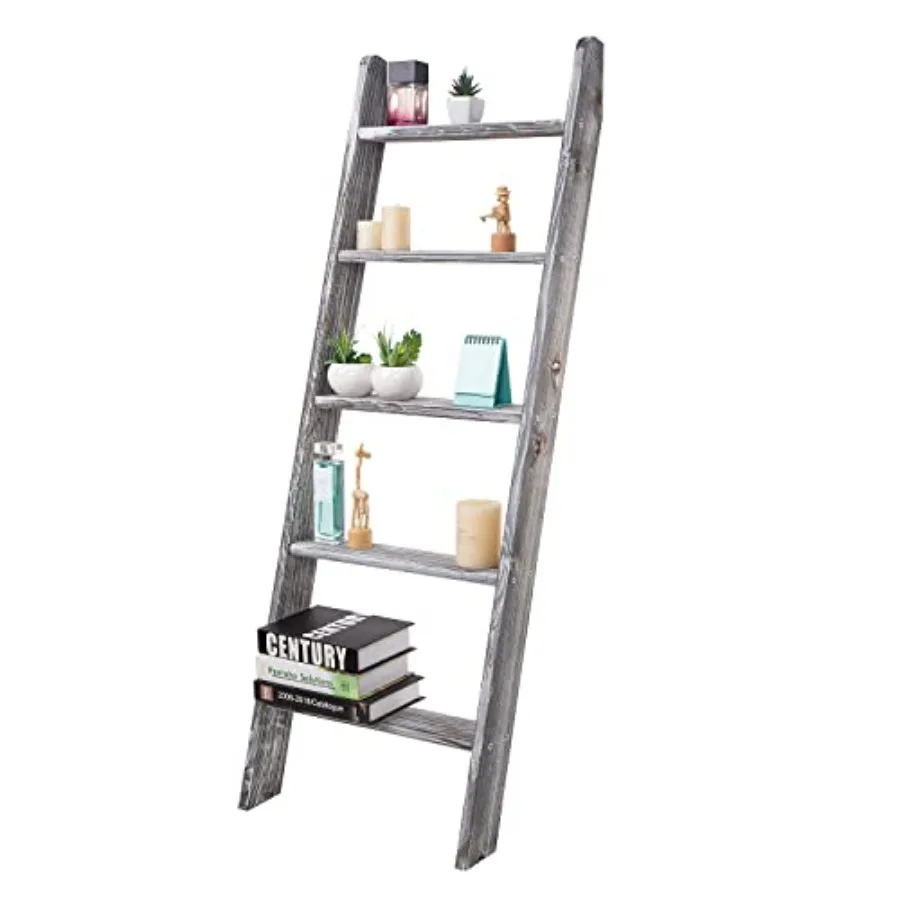 Rustic 5-Tier Wall-Leaning Wood Loadder Towel Racks for Bathroom Livingroom Kithen Office Woden Farmhouse Ladder-Style Blanket
Rustic 5-Tier Wall-Leaning Wood Loadder Towel Racks for Bathroom Livingroom Kithen Office Woden Farmhouse Ladder-Style Blanket