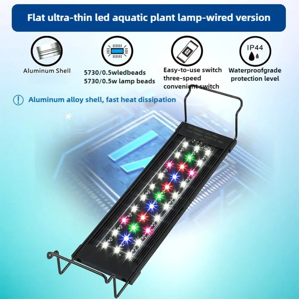 Светодиодный светильник для аквариума с пресноводными рыбами, режим дневного/ночного света, светодиодный светильник для аквариумных растений
Светодиодный светильник для аквариума с пресноводными рыбами, режим дневного/ночного света, светодиодный светильник для аквариумных растений