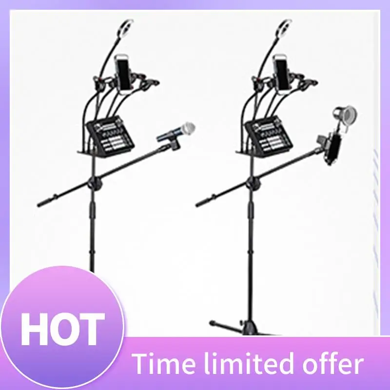 B68A 1Set Foldable Live Desktop Microphone Metal Stand With Built-In Spring Cantilever Stand Springless Microphone Stand Foldabl
B68A 1Set Foldable Live Desktop Microphone Metal Stand With Built-In Spring Cantilever Stand Springless Microphone Stand Foldabl