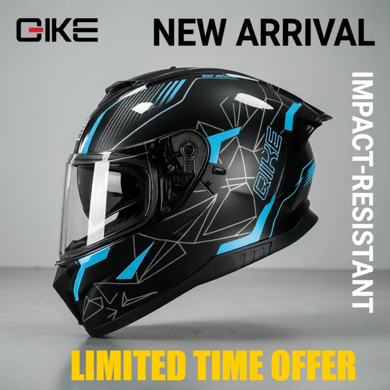 Qike Carbon Fiber Full-Face Motorcycle All-Season Ultra-Light Riding Safety Helmet with New National Standard 3C Certification
Qike Carbon Fiber Full-Face Motorcycle All-Season Ultra-Light Riding Safety Helmet with New National Standard 3C Certification